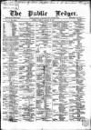 Public Ledger and Daily Advertiser Tuesday 28 January 1868 Page 1