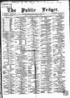 Public Ledger and Daily Advertiser Thursday 22 October 1868 Page 1