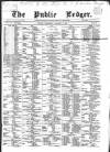 Public Ledger and Daily Advertiser Wednesday 06 January 1869 Page 1