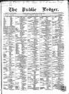 Public Ledger and Daily Advertiser Thursday 11 March 1869 Page 1