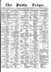 Public Ledger and Daily Advertiser Monday 13 September 1869 Page 1