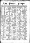Public Ledger and Daily Advertiser Friday 08 October 1869 Page 1
