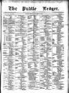 Public Ledger and Daily Advertiser Monday 11 October 1869 Page 1