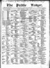 Public Ledger and Daily Advertiser Wednesday 13 October 1869 Page 1