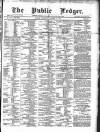 Public Ledger and Daily Advertiser Thursday 21 October 1869 Page 1