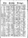 Public Ledger and Daily Advertiser Tuesday 26 October 1869 Page 1