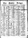 Public Ledger and Daily Advertiser Wednesday 17 November 1869 Page 1