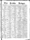 Public Ledger and Daily Advertiser Thursday 05 January 1871 Page 1