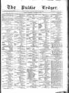 Public Ledger and Daily Advertiser Saturday 07 January 1871 Page 1