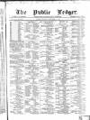Public Ledger and Daily Advertiser Thursday 14 September 1871 Page 1