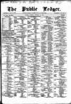 Public Ledger and Daily Advertiser Tuesday 23 January 1872 Page 1
