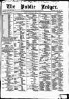 Public Ledger and Daily Advertiser Wednesday 02 June 1875 Page 1
