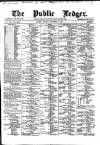 Public Ledger and Daily Advertiser Tuesday 06 November 1877 Page 1