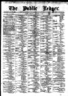 Public Ledger and Daily Advertiser Saturday 01 December 1883 Page 1