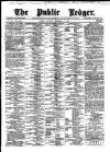 Public Ledger and Daily Advertiser Saturday 15 December 1883 Page 1