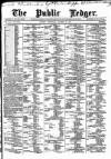 Public Ledger and Daily Advertiser Wednesday 22 October 1884 Page 1