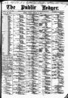 Public Ledger and Daily Advertiser Tuesday 27 January 1885 Page 1