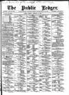 Public Ledger and Daily Advertiser Monday 11 January 1886 Page 1