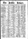 Public Ledger and Daily Advertiser Monday 24 May 1886 Page 1