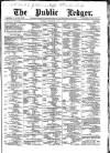 Public Ledger and Daily Advertiser Saturday 03 July 1886 Page 1