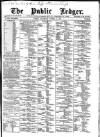 Public Ledger and Daily Advertiser Wednesday 27 October 1886 Page 1