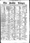 Public Ledger and Daily Advertiser Wednesday 01 December 1886 Page 1