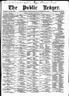 Public Ledger and Daily Advertiser Saturday 08 January 1887 Page 1
