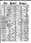 Public Ledger and Daily Advertiser Wednesday 21 September 1887 Page 1