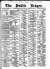 Public Ledger and Daily Advertiser Monday 03 October 1887 Page 1