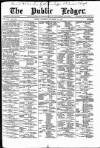 Public Ledger and Daily Advertiser Saturday 12 November 1887 Page 1