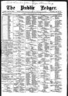 Public Ledger and Daily Advertiser Thursday 12 January 1888 Page 1