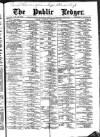 Public Ledger and Daily Advertiser Saturday 12 January 1889 Page 1