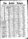 Public Ledger and Daily Advertiser Tuesday 12 March 1889 Page 1