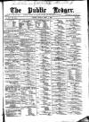 Public Ledger and Daily Advertiser Monday 01 April 1889 Page 1