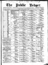 Public Ledger and Daily Advertiser Tuesday 09 April 1889 Page 1