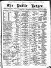 Public Ledger and Daily Advertiser Friday 12 April 1889 Page 1