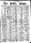 Public Ledger and Daily Advertiser Wednesday 11 September 1889 Page 1