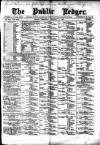Public Ledger and Daily Advertiser Wednesday 11 February 1891 Page 1