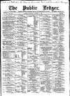Public Ledger and Daily Advertiser Saturday 08 October 1892 Page 1