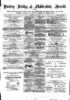 Pateley Bridge & Nidderdale Herald Saturday 25 August 1877 Page 1