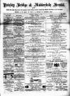 Pateley Bridge & Nidderdale Herald Saturday 11 February 1882 Page 1