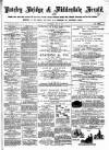 Pateley Bridge & Nidderdale Herald Saturday 21 August 1886 Page 1