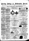 Pateley Bridge & Nidderdale Herald Saturday 28 January 1888 Page 1