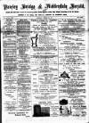 Pateley Bridge & Nidderdale Herald Saturday 27 October 1888 Page 1