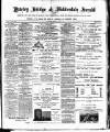 Pateley Bridge & Nidderdale Herald Saturday 14 September 1889 Page 1