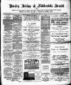 Pateley Bridge & Nidderdale Herald Saturday 25 January 1890 Page 1