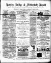 Pateley Bridge & Nidderdale Herald Saturday 04 October 1890 Page 1