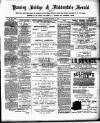 Pateley Bridge & Nidderdale Herald Saturday 22 November 1890 Page 1