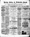 Pateley Bridge & Nidderdale Herald Saturday 20 December 1890 Page 1