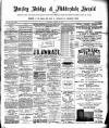 Pateley Bridge & Nidderdale Herald Saturday 16 January 1892 Page 1
